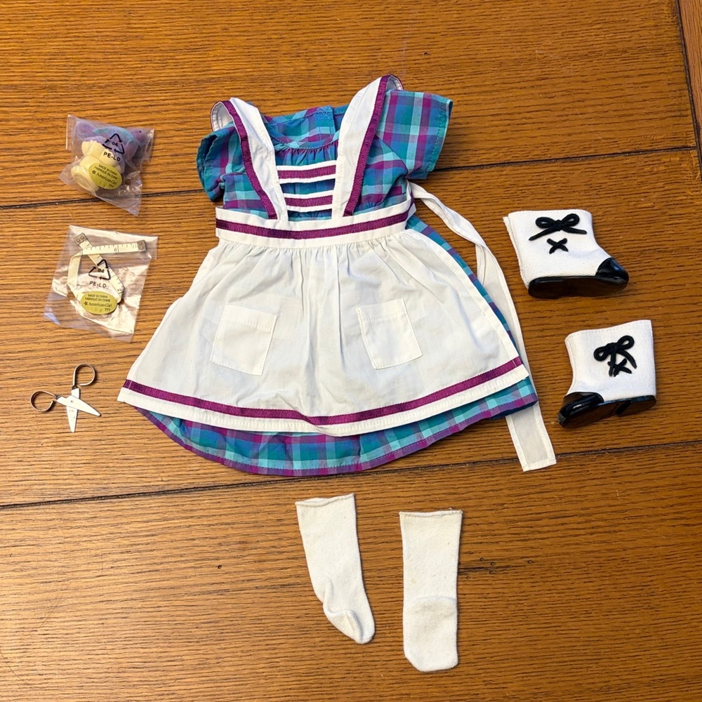 RARE American Girl Addy Sewing outfit Beforever - Picture 1 of 8